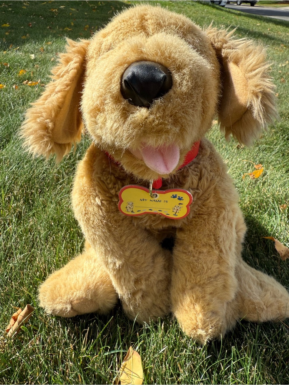 Build a bear golden retriever
